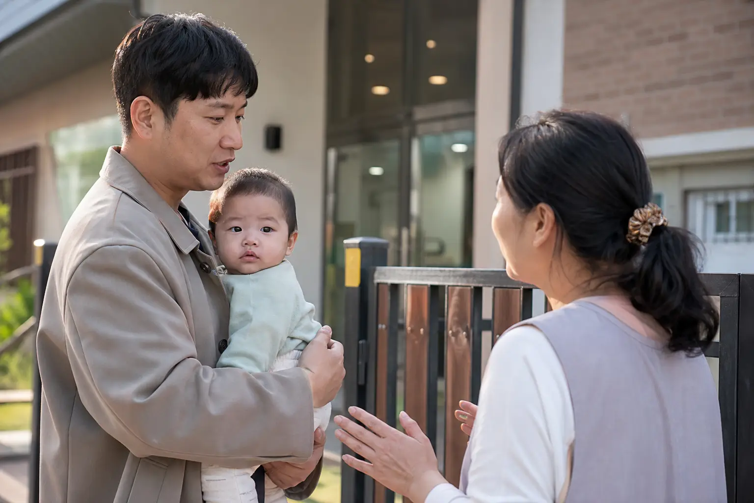 Pickup questions should focus on changes from the baby's baseline.