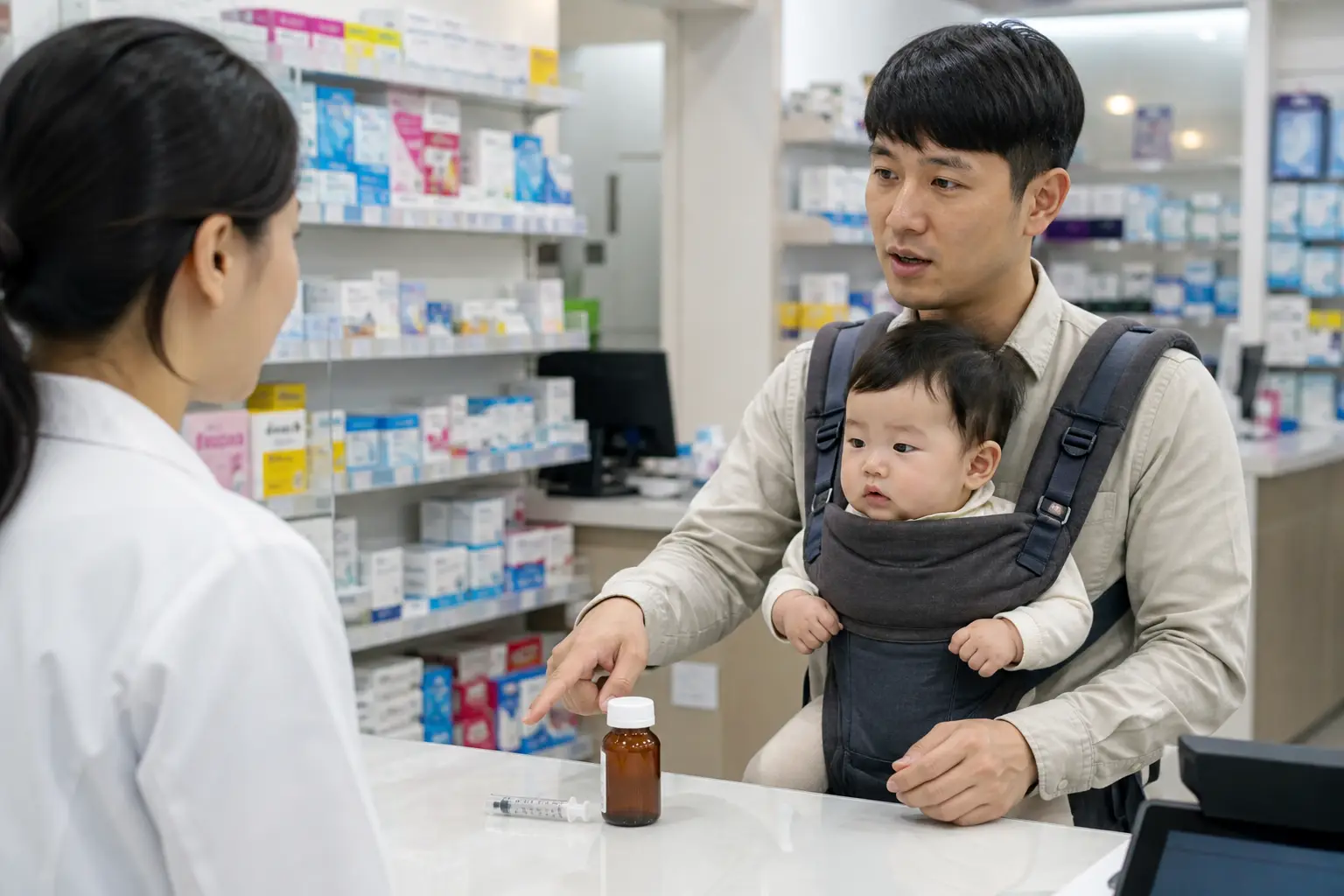 Ask a pharmacist to reconcile the prescription, concentration and device.