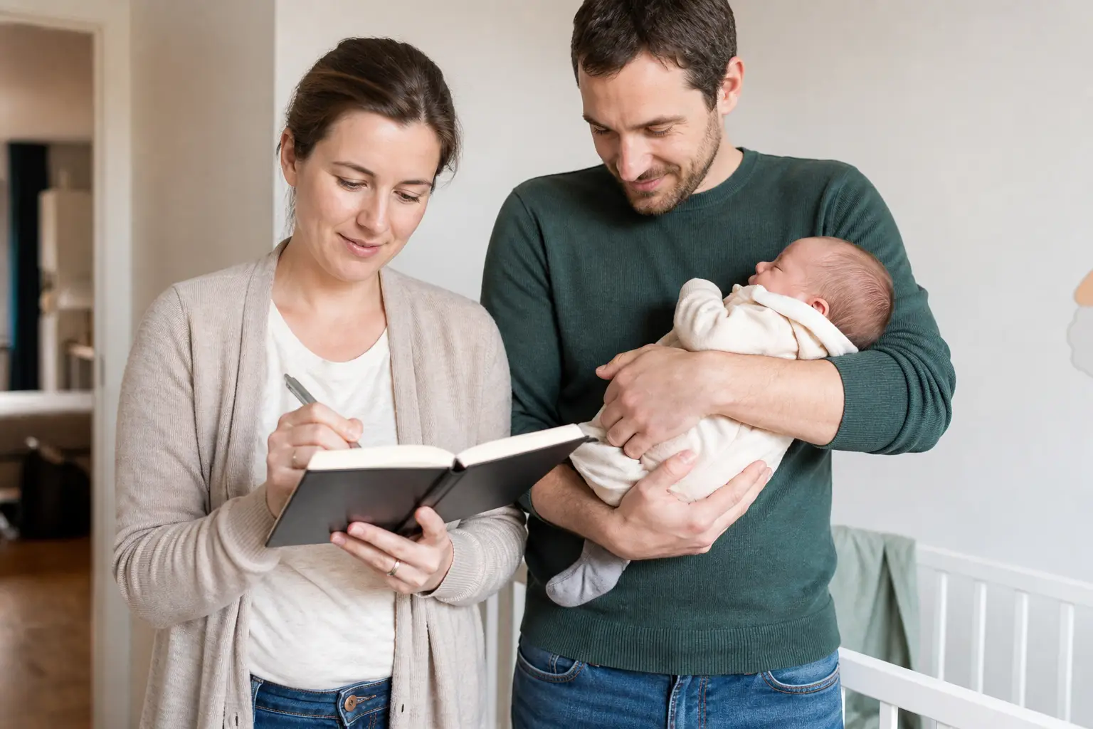 A dated note makes change over time easier to describe.